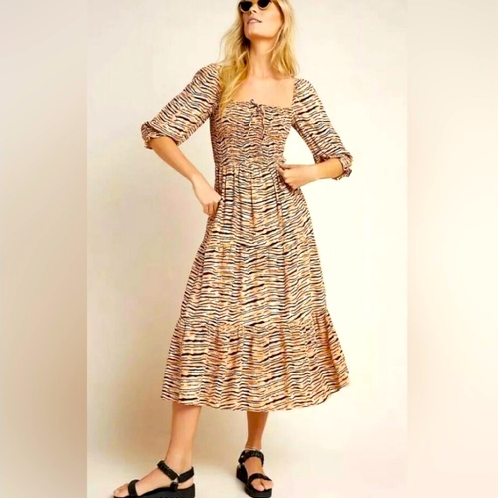 Faithful the Brand tiger print dress.